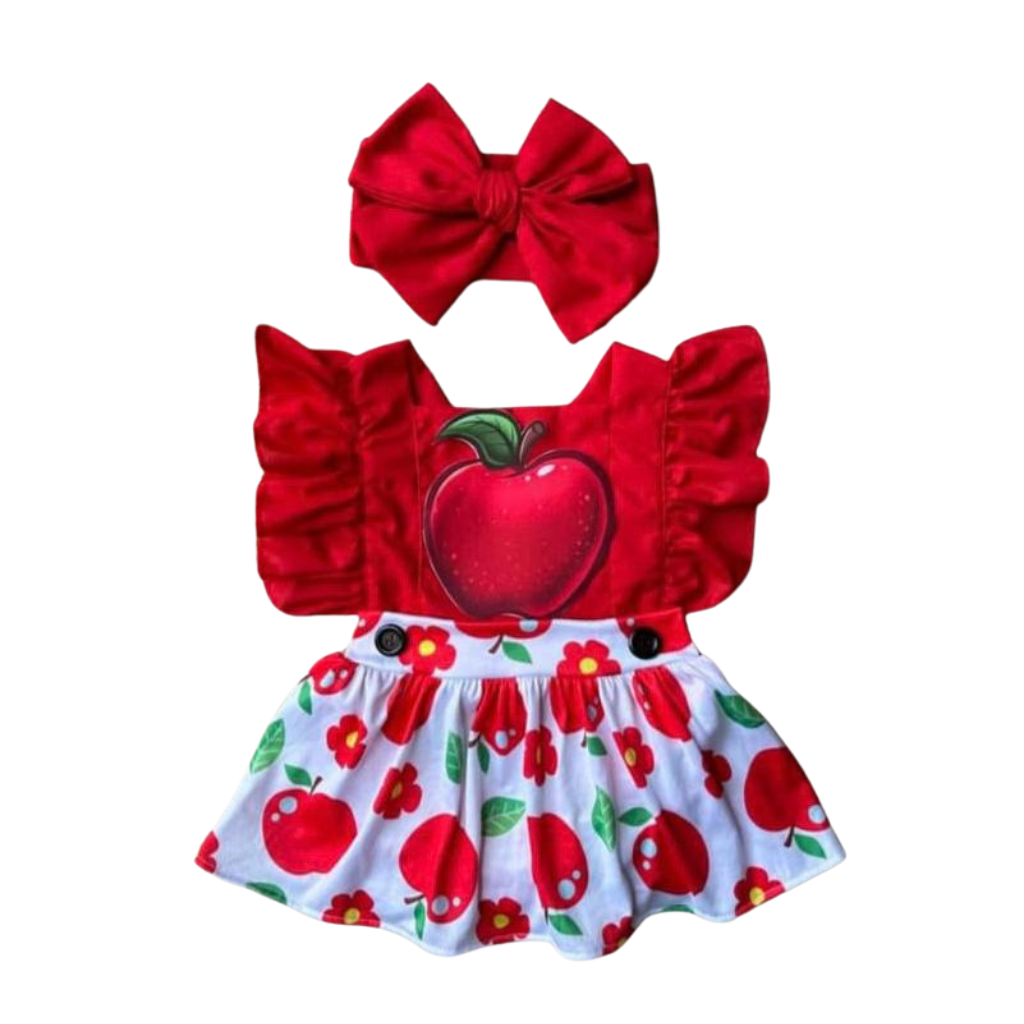 ASOLEADOR EN FALDA ESTAMPADA PARA BEBE